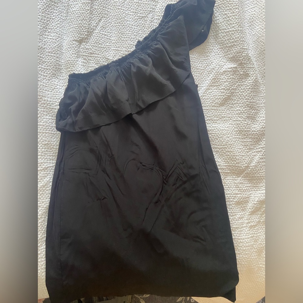 Madewell one shoulder dress